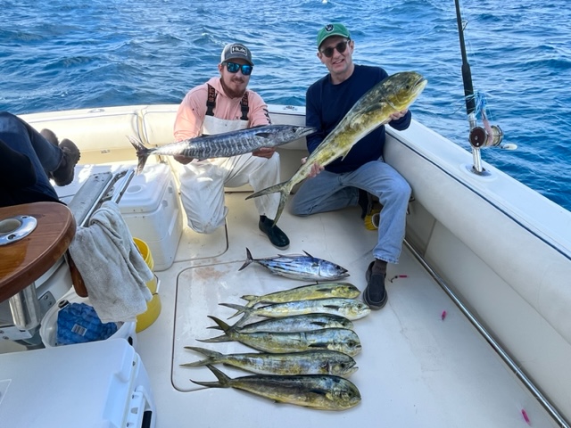 Fort Lauderdale fishing report with two Sailfish and two Mahi Mahi